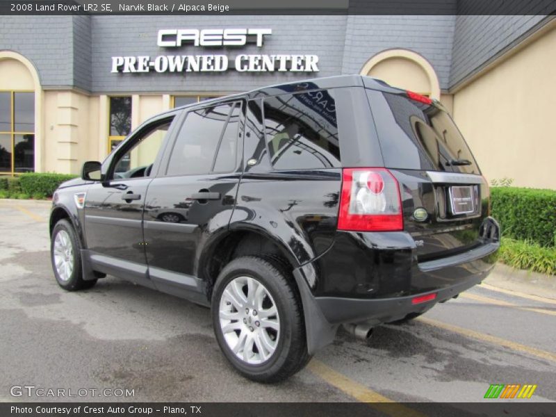 Narvik Black / Alpaca Beige 2008 Land Rover LR2 SE