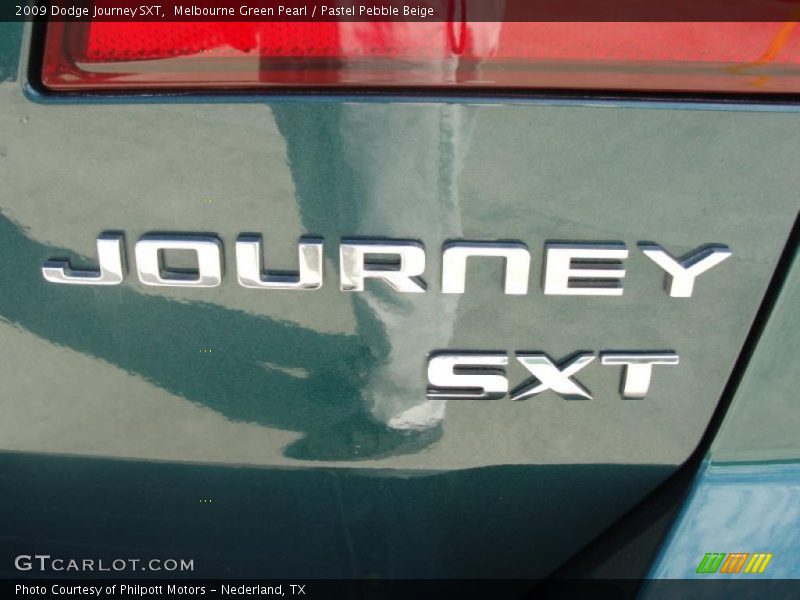 Melbourne Green Pearl / Pastel Pebble Beige 2009 Dodge Journey SXT
