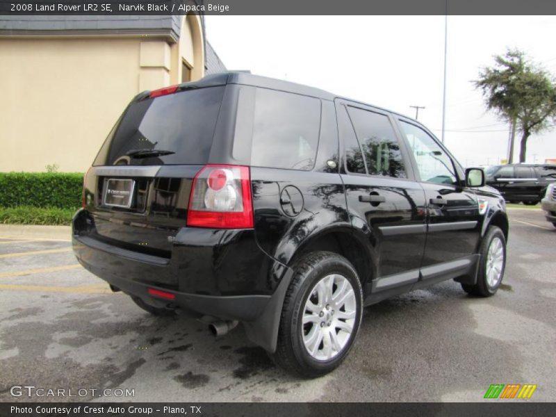 Narvik Black / Alpaca Beige 2008 Land Rover LR2 SE
