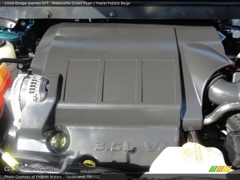 Melbourne Green Pearl / Pastel Pebble Beige 2009 Dodge Journey SXT