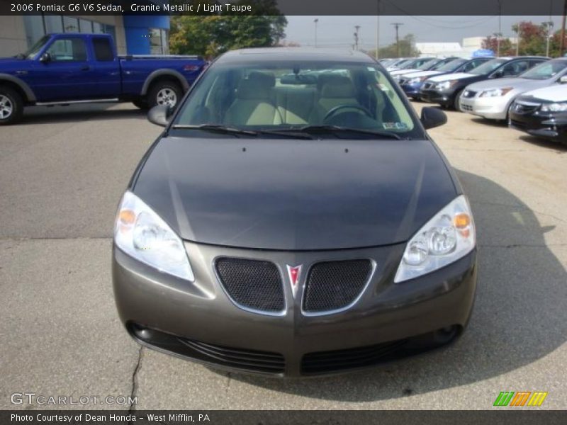 Granite Metallic / Light Taupe 2006 Pontiac G6 V6 Sedan
