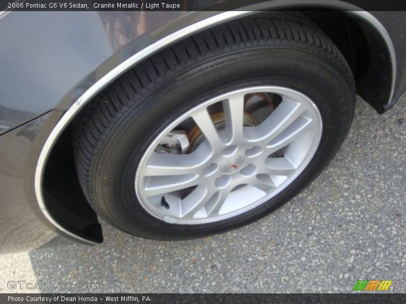 Granite Metallic / Light Taupe 2006 Pontiac G6 V6 Sedan