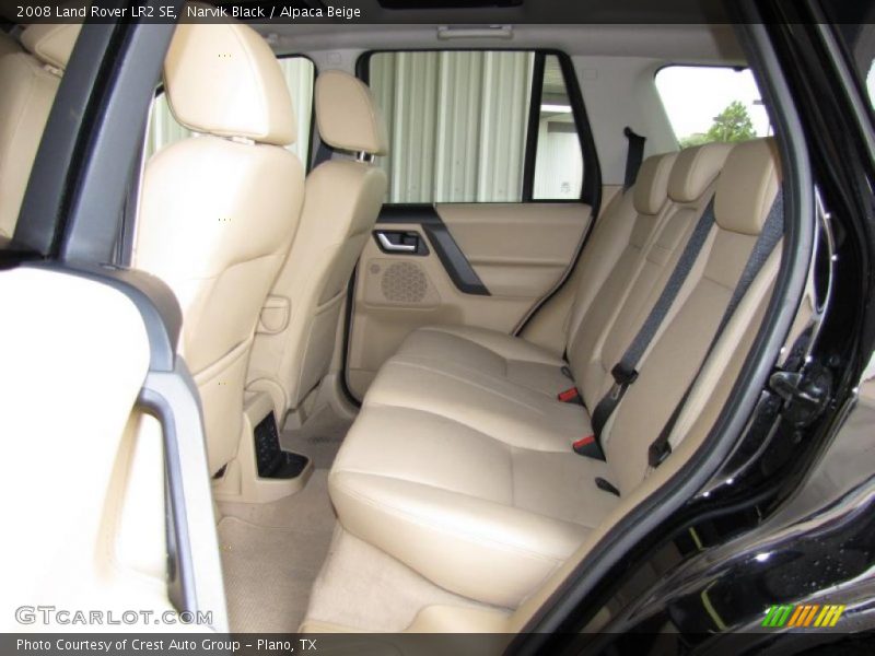 Narvik Black / Alpaca Beige 2008 Land Rover LR2 SE