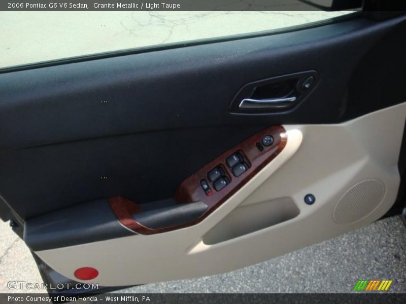 Granite Metallic / Light Taupe 2006 Pontiac G6 V6 Sedan
