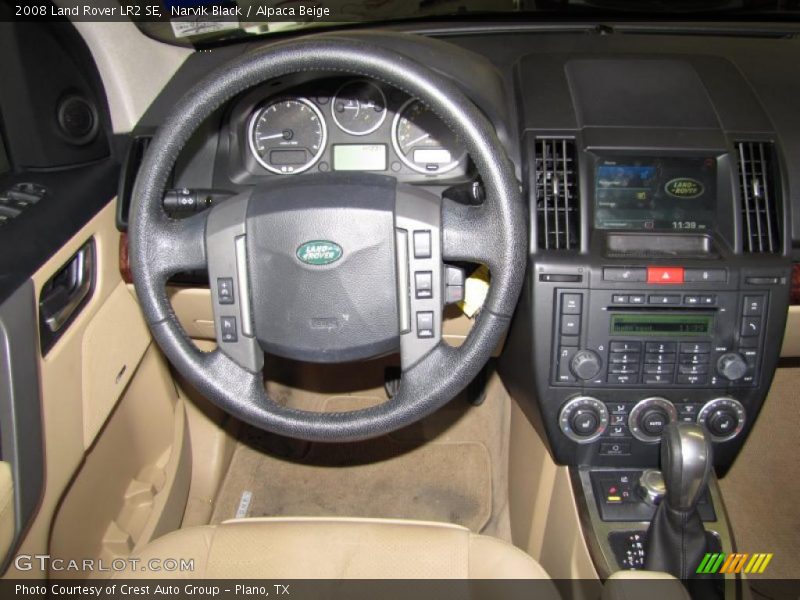 Narvik Black / Alpaca Beige 2008 Land Rover LR2 SE