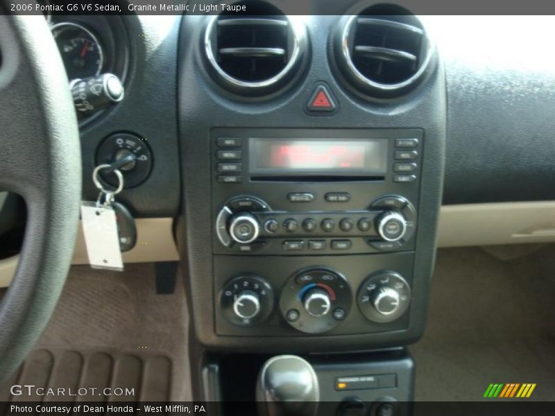 Granite Metallic / Light Taupe 2006 Pontiac G6 V6 Sedan