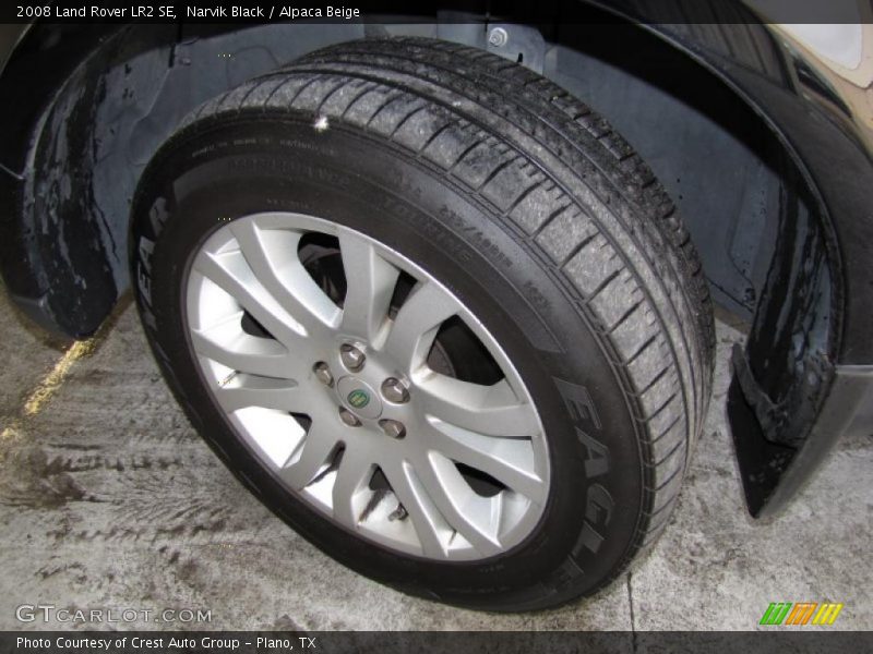 Narvik Black / Alpaca Beige 2008 Land Rover LR2 SE