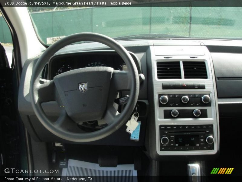 Melbourne Green Pearl / Pastel Pebble Beige 2009 Dodge Journey SXT