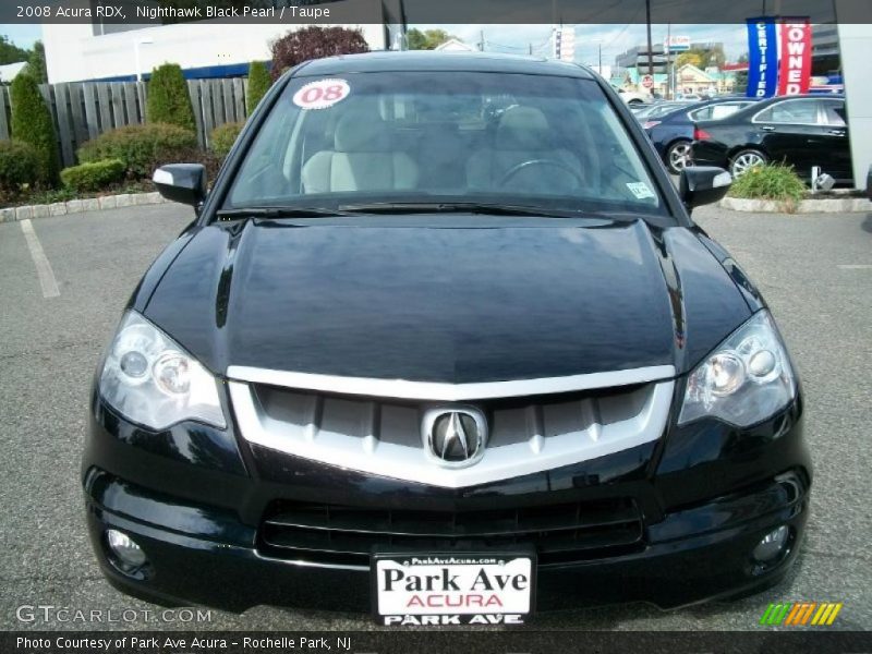 Nighthawk Black Pearl / Taupe 2008 Acura RDX