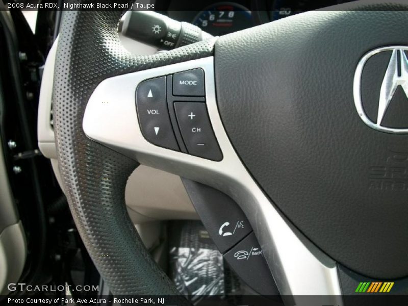 Nighthawk Black Pearl / Taupe 2008 Acura RDX