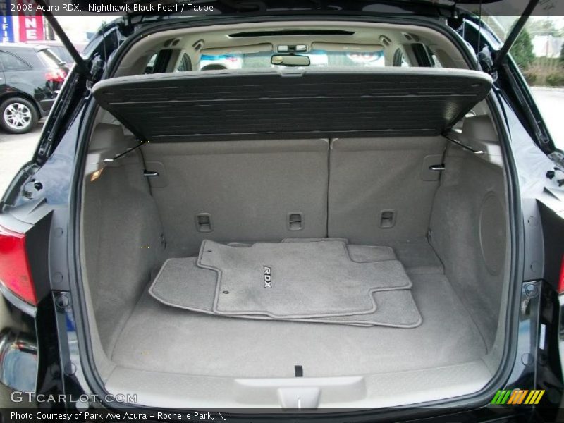  2008 RDX  Trunk