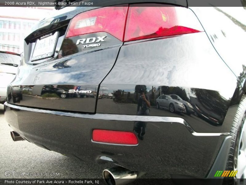 Nighthawk Black Pearl / Taupe 2008 Acura RDX