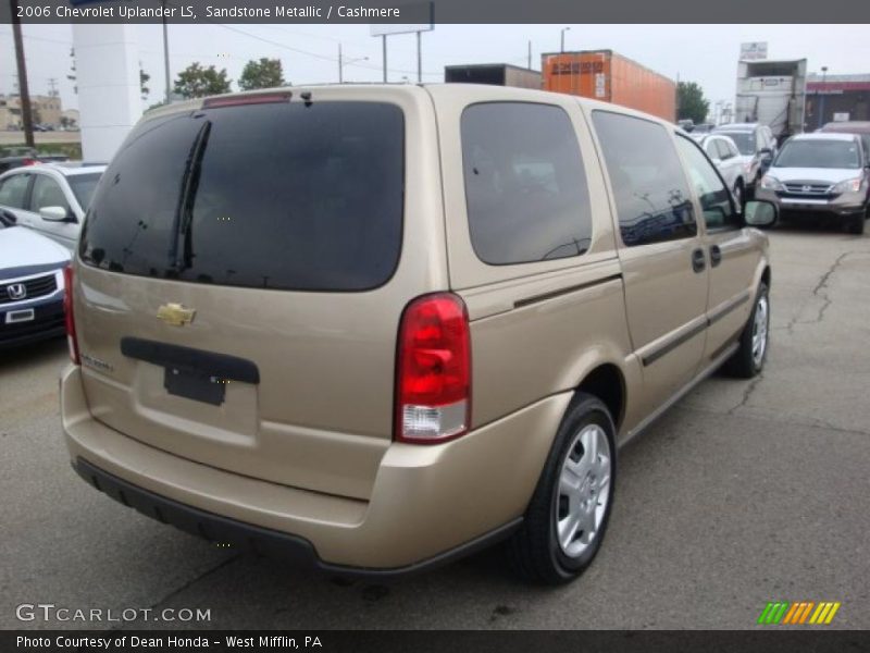 Sandstone Metallic / Cashmere 2006 Chevrolet Uplander LS