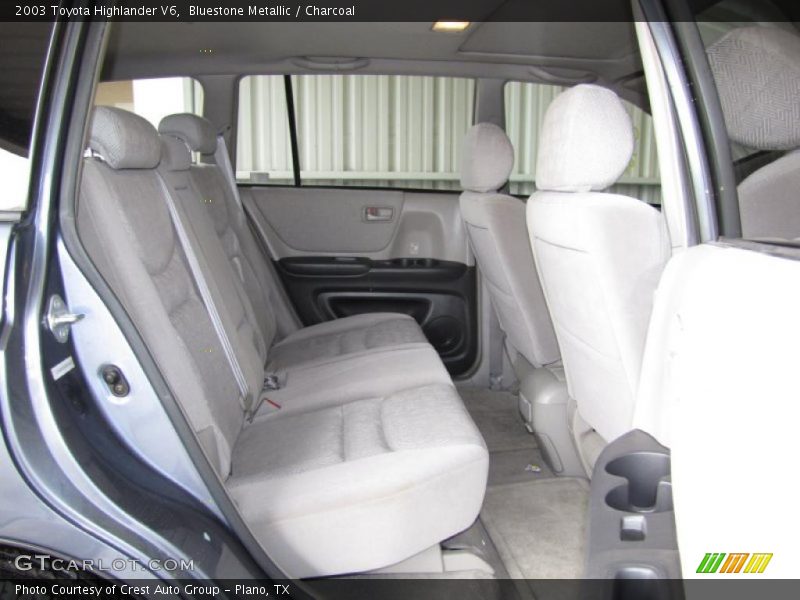Bluestone Metallic / Charcoal 2003 Toyota Highlander V6