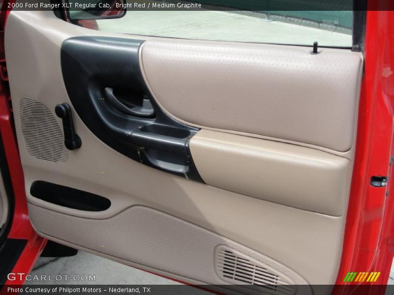 Bright Red / Medium Graphite 2000 Ford Ranger XLT Regular Cab