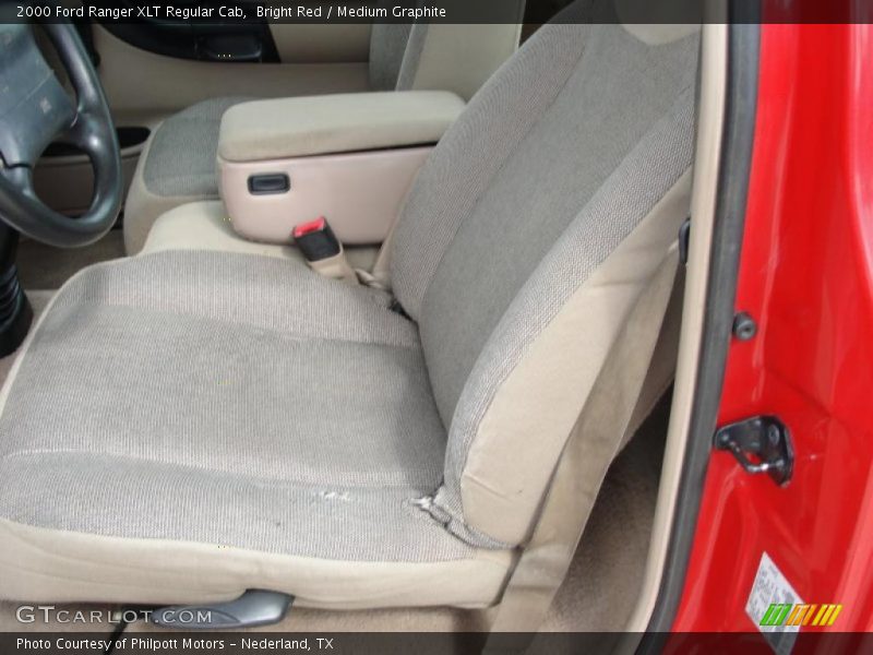 Bright Red / Medium Graphite 2000 Ford Ranger XLT Regular Cab