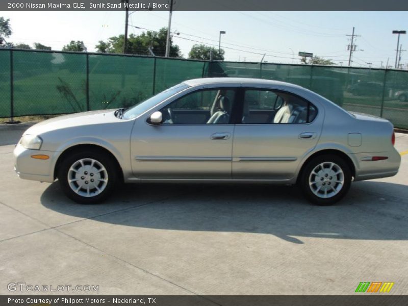 Sunlit Sand Metallic / Blond 2000 Nissan Maxima GLE