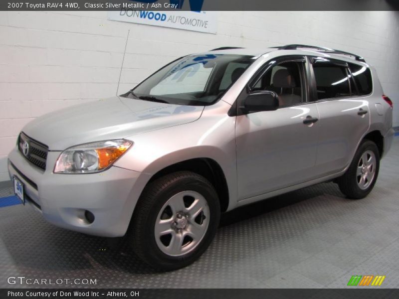 Classic Silver Metallic / Ash Gray 2007 Toyota RAV4 4WD