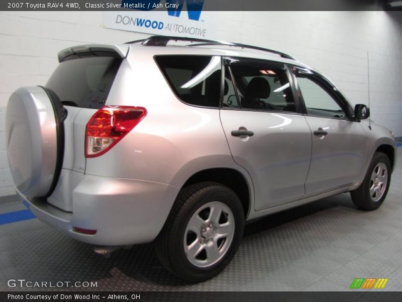 Classic Silver Metallic / Ash Gray 2007 Toyota RAV4 4WD
