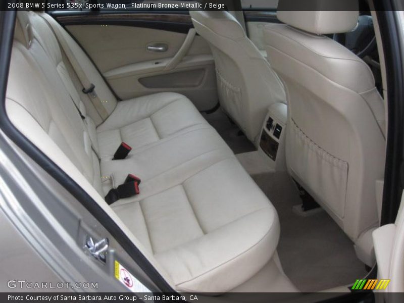  2008 5 Series 535xi Sports Wagon Beige Interior