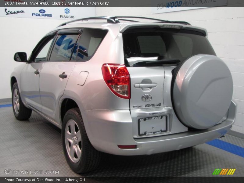 Classic Silver Metallic / Ash Gray 2007 Toyota RAV4 4WD