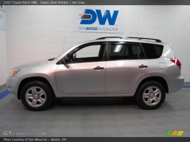 Classic Silver Metallic / Ash Gray 2007 Toyota RAV4 4WD