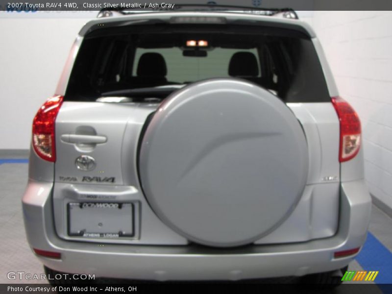 Classic Silver Metallic / Ash Gray 2007 Toyota RAV4 4WD
