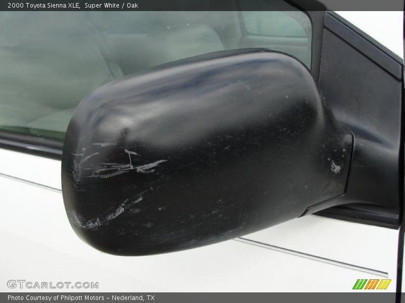Super White / Oak 2000 Toyota Sienna XLE