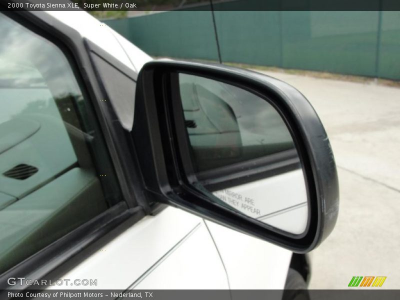 Super White / Oak 2000 Toyota Sienna XLE