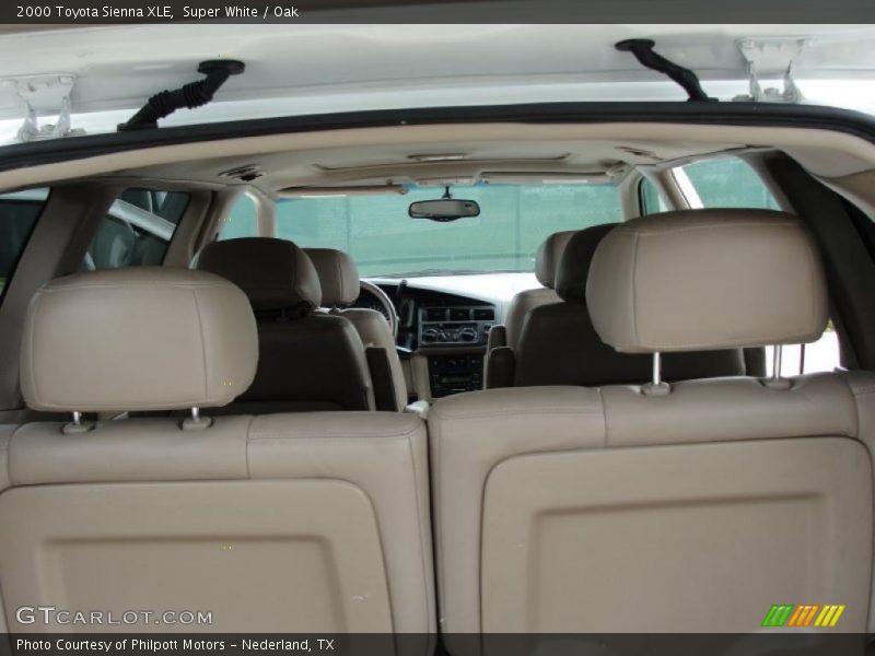Super White / Oak 2000 Toyota Sienna XLE