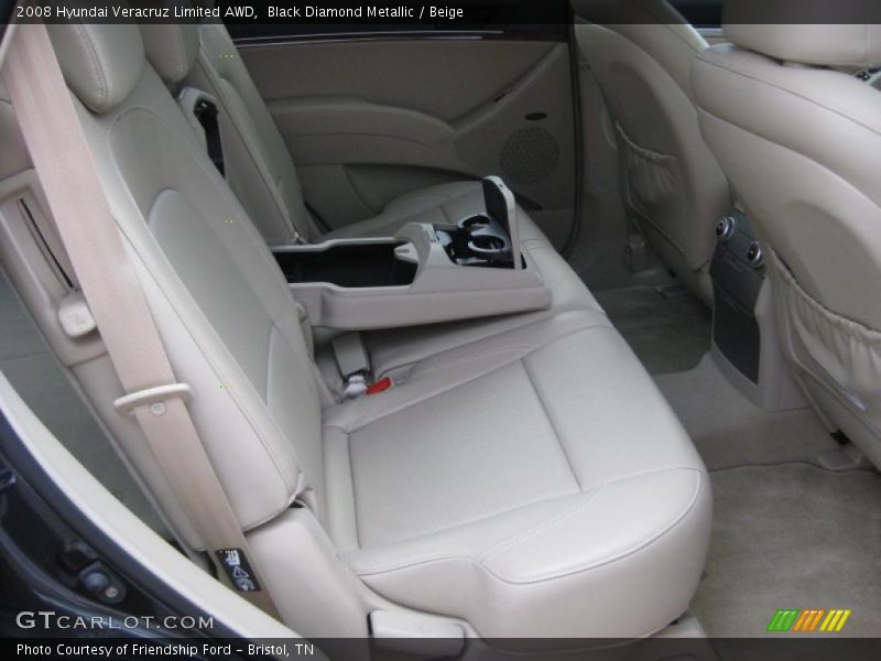  2008 Veracruz Limited AWD Beige Interior