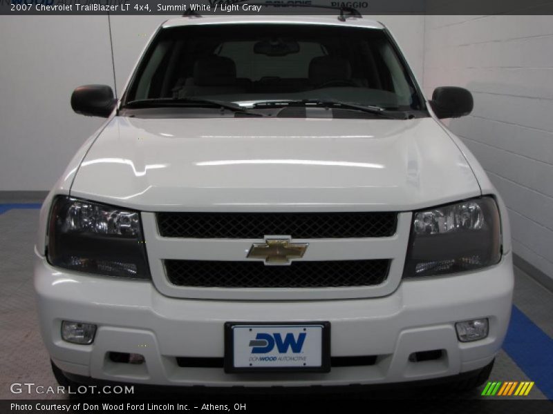 Summit White / Light Gray 2007 Chevrolet TrailBlazer LT 4x4