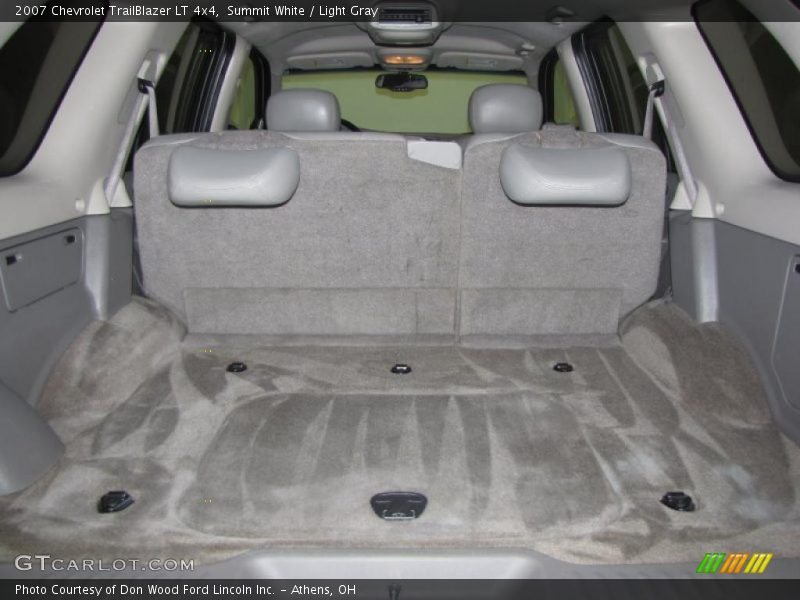 Summit White / Light Gray 2007 Chevrolet TrailBlazer LT 4x4