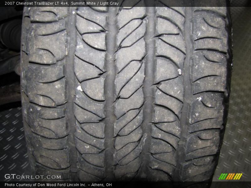 Summit White / Light Gray 2007 Chevrolet TrailBlazer LT 4x4