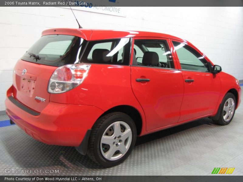 Radiant Red / Dark Gray 2006 Toyota Matrix