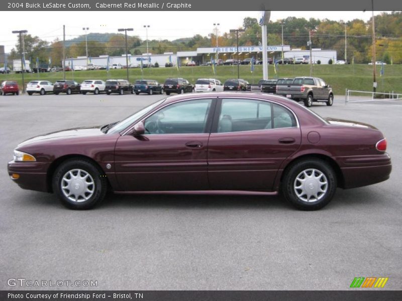 Cabernet Red Metallic / Graphite 2004 Buick LeSabre Custom