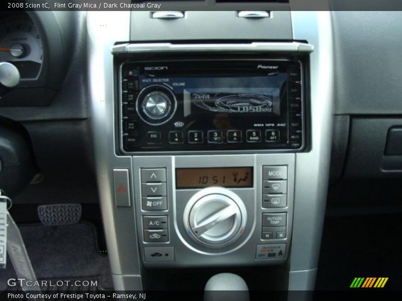 Flint Gray Mica / Dark Charcoal Gray 2008 Scion tC