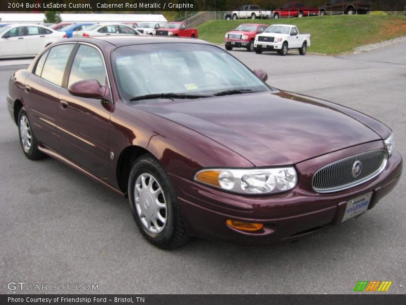 Cabernet Red Metallic / Graphite 2004 Buick LeSabre Custom