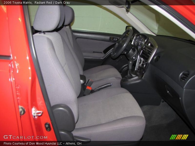 Radiant Red / Dark Gray 2006 Toyota Matrix