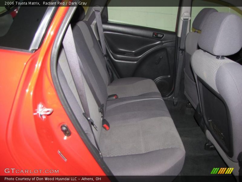 Radiant Red / Dark Gray 2006 Toyota Matrix