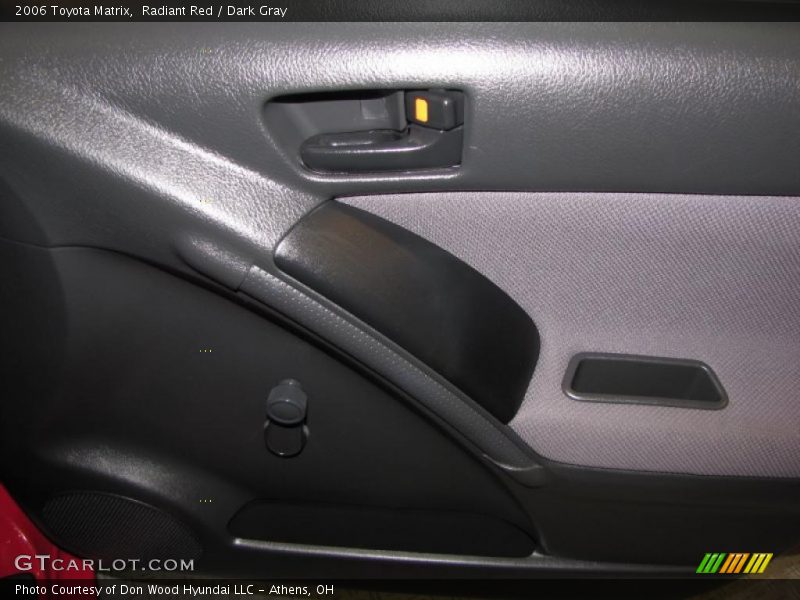 Radiant Red / Dark Gray 2006 Toyota Matrix