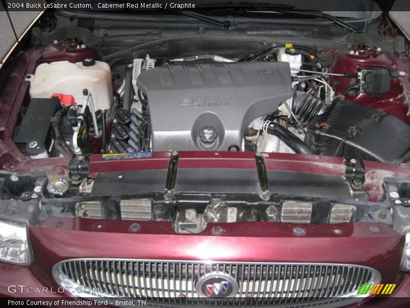Cabernet Red Metallic / Graphite 2004 Buick LeSabre Custom