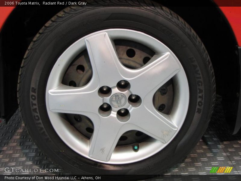 Radiant Red / Dark Gray 2006 Toyota Matrix