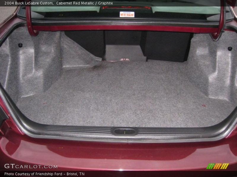 Cabernet Red Metallic / Graphite 2004 Buick LeSabre Custom