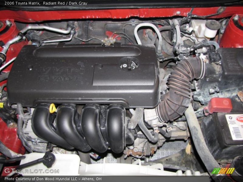 Radiant Red / Dark Gray 2006 Toyota Matrix