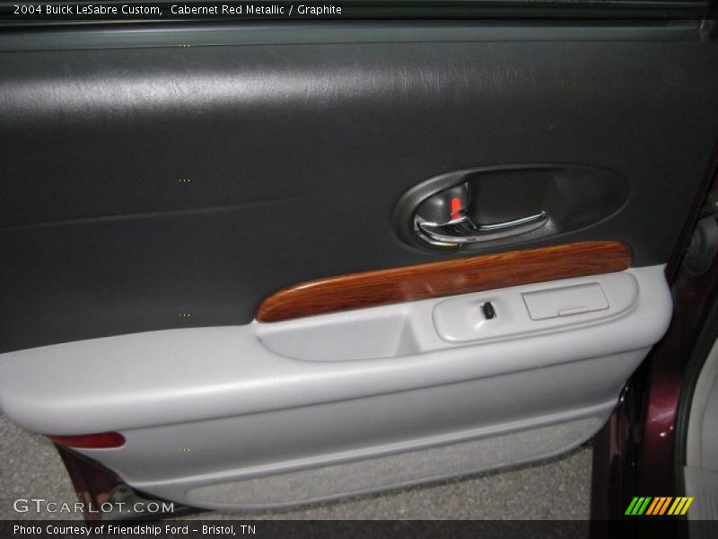 Cabernet Red Metallic / Graphite 2004 Buick LeSabre Custom