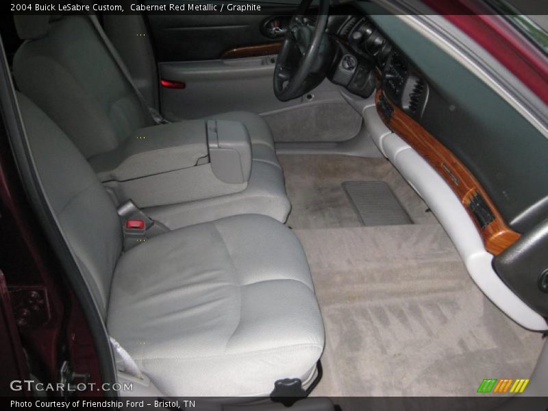 Cabernet Red Metallic / Graphite 2004 Buick LeSabre Custom