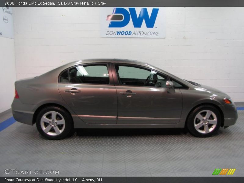 Galaxy Gray Metallic / Gray 2008 Honda Civic EX Sedan