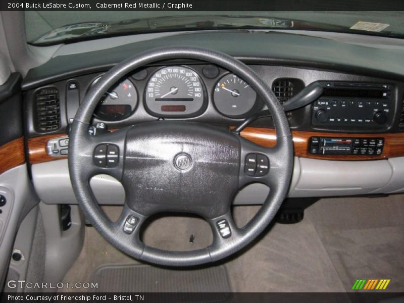 Cabernet Red Metallic / Graphite 2004 Buick LeSabre Custom