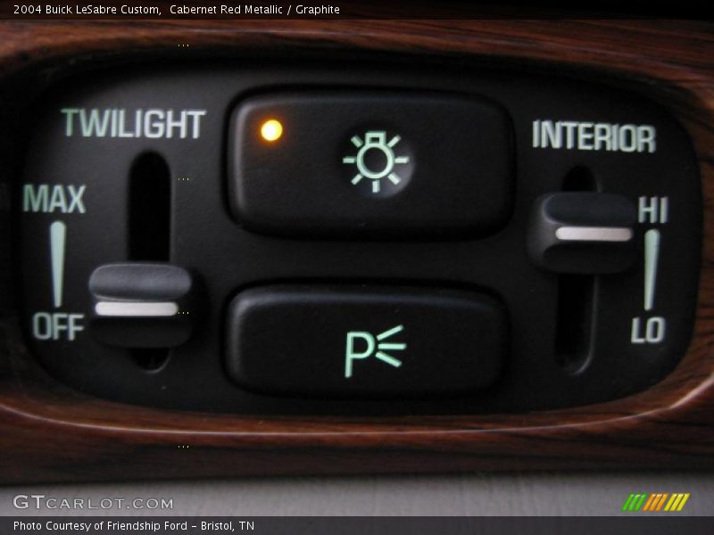 Cabernet Red Metallic / Graphite 2004 Buick LeSabre Custom